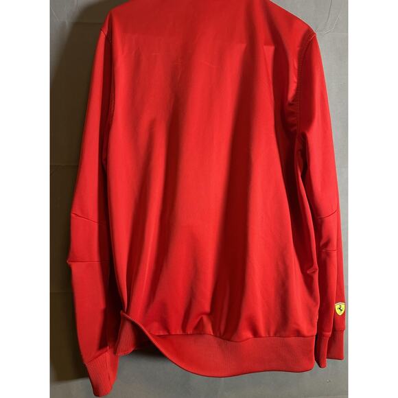 Puma Scuderia Ferrari Jacket Mens Medium Racing Track Full Zip Official Product - Picture 8 of 11
